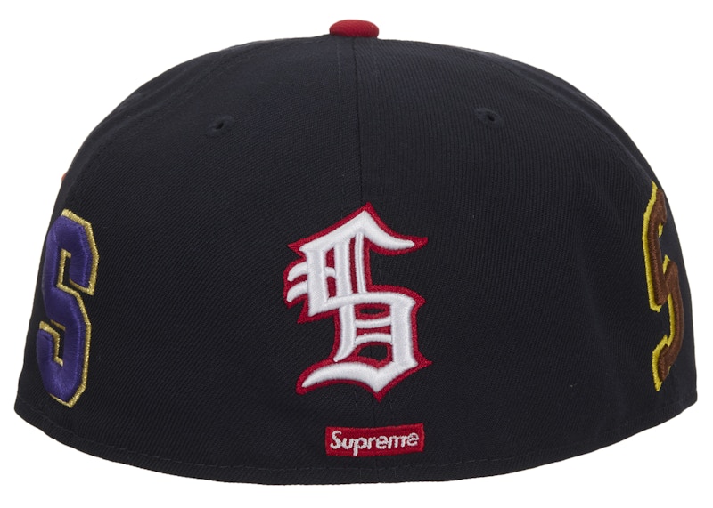 Supreme Multi S Logo New Era 59fifty Fitted Hat Navy Ss25 Us