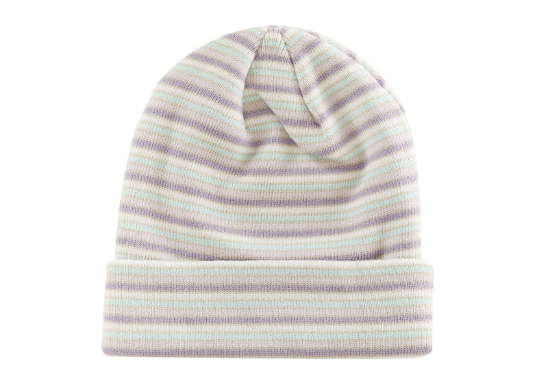 Supreme Multi Stripe Beanie (FW22) Purple - FW22 - CN