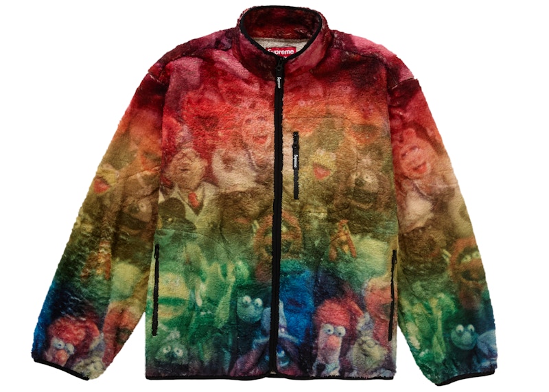 ファッションSupreme Muppets Fleece Jacket Multicolor