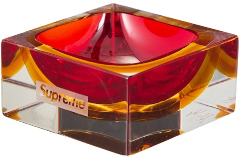 Supreme Murano Ashtray Clear FW24 US