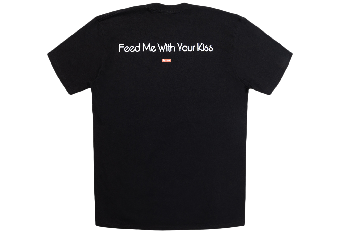 Supreme My Bloody Valentine Feed Me With Your Kiss Tee Black Men's - SS20 -  US