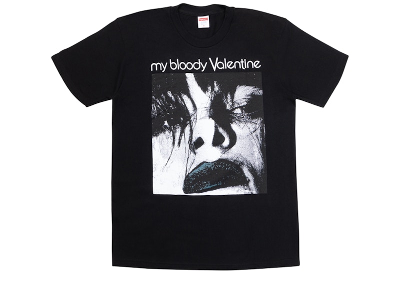 Supreme My Bloody Valentine Feed Me With Your Kiss Tee Black Men's