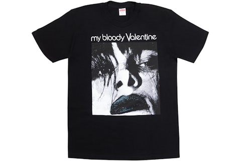 Supreme My Bloody Valentine Feed Me With Your Kiss Tee Black Men's