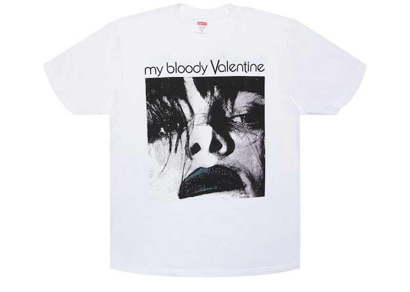 Supreme My Bloody Valentine Feed Me With Your Kiss Tee White Men's