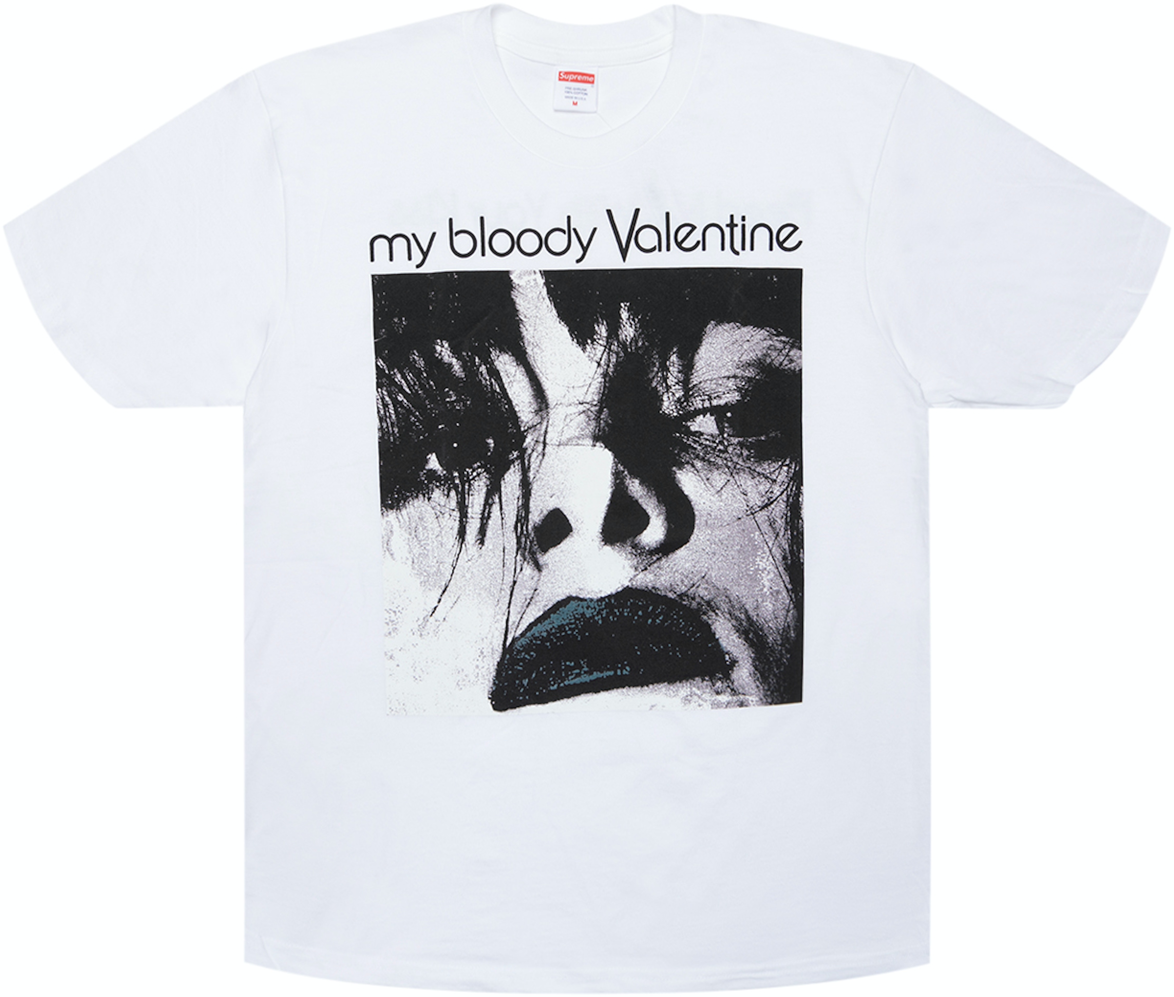 Supreme My Bloody Valentine Feed Me With Your Kiss Tee White - SS20