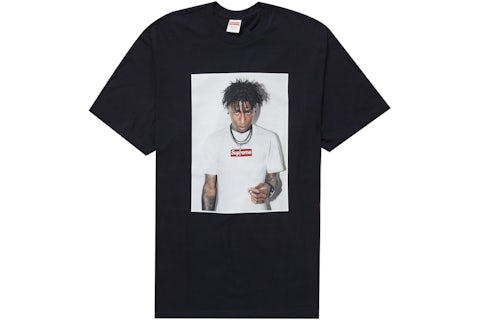 Supreme NBA Youngboy Tee Black Men's FW23 US - Main Image