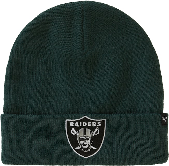 Supreme NFL x Raiders x '47 Beanie Dark Green - SS19 - US