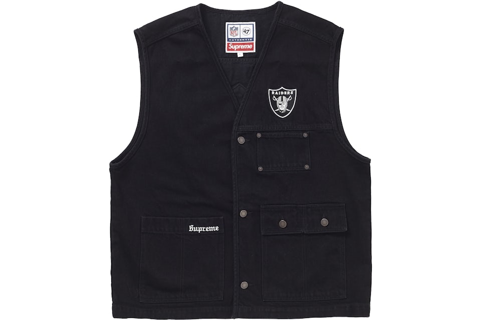 Supreme denim vest Clearance