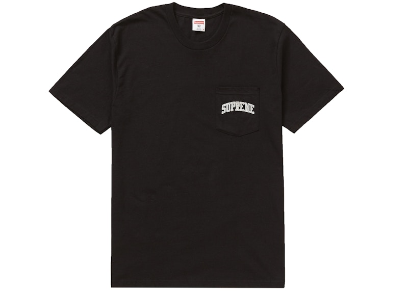 Supreme NFL x Raiders x '47 Pocket Tee Black