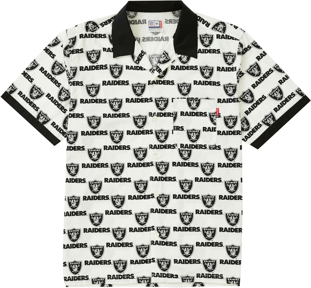 Supreme NFL x Raiders x '47 S/S Shirt White - SS19