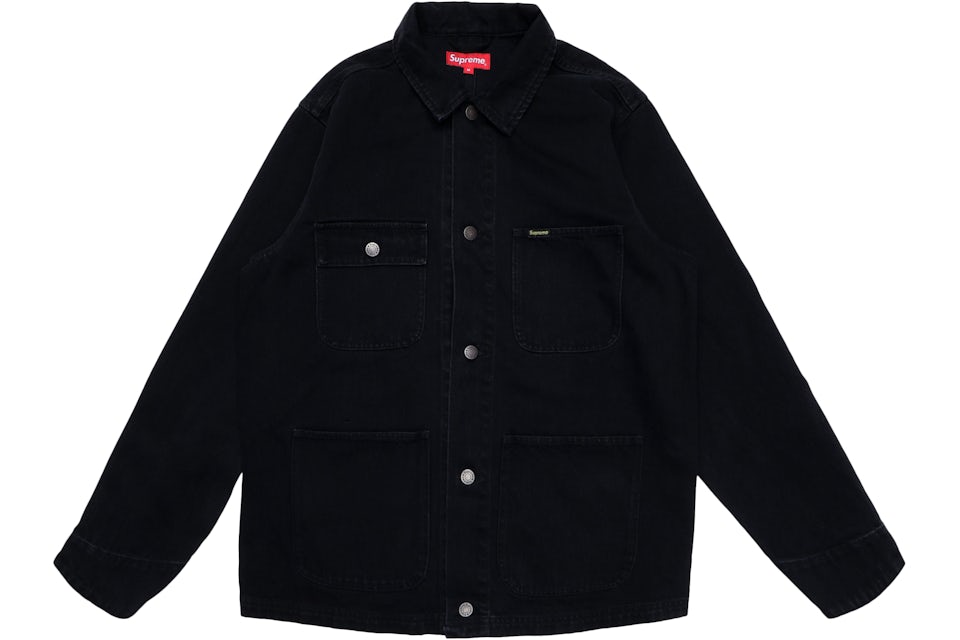 Supreme denim logo chore coat Clearance