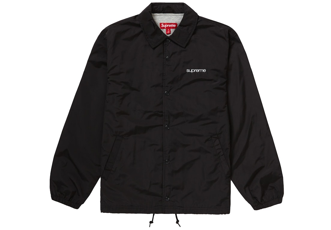 Pre-owned Supreme Nyc Coaches Jacket Black