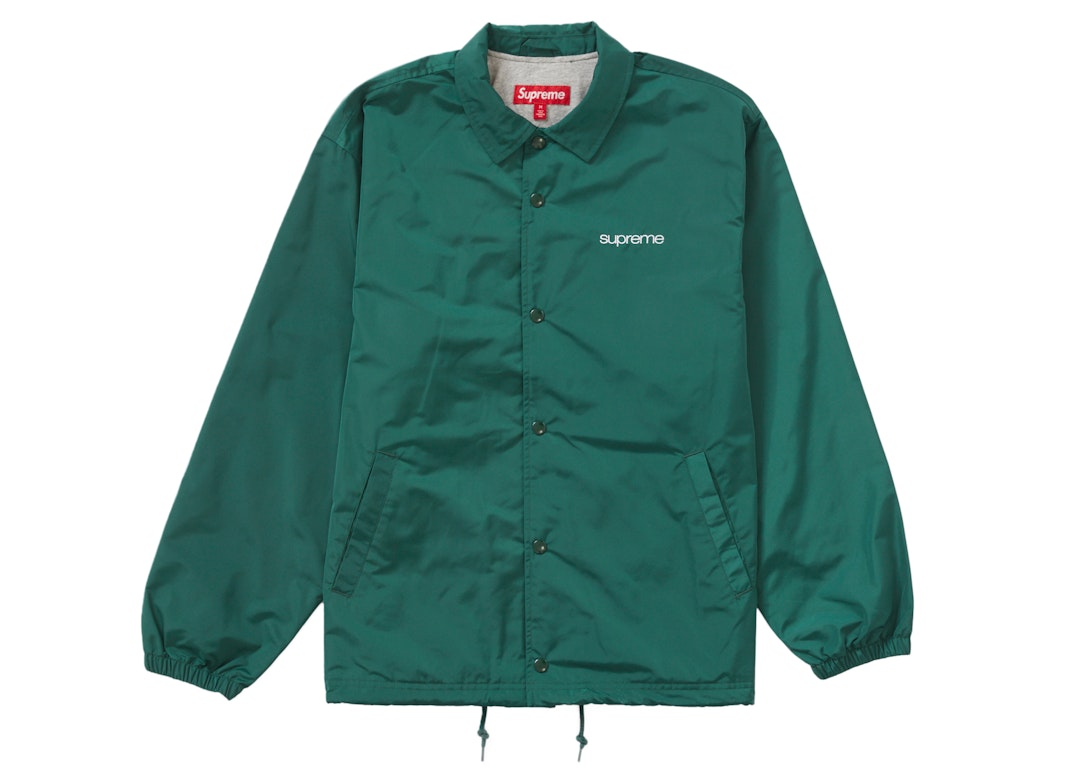 Pre-owned Supreme Nyc Coaches Jacket Green