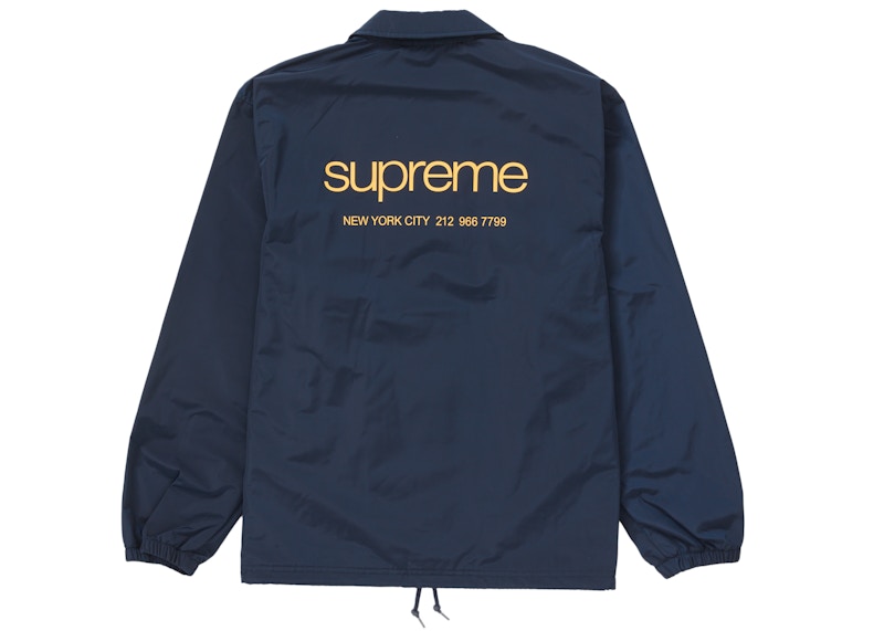 Supreme NYC Coaches Jacket Navy メンズ - FW23 - JP