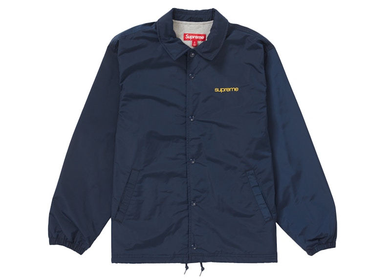 Supreme NYC Coaches Jacket Navy Men's - FW23 - US