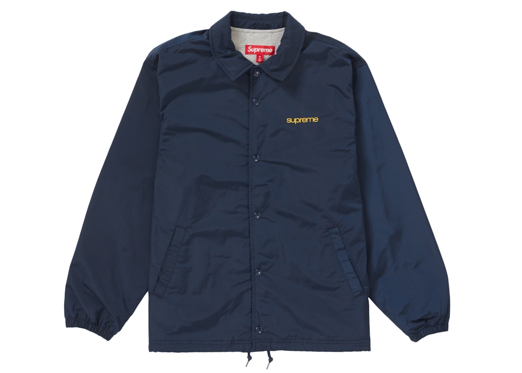 Pre-owned Supreme Nyc Coaches Jacket Navy