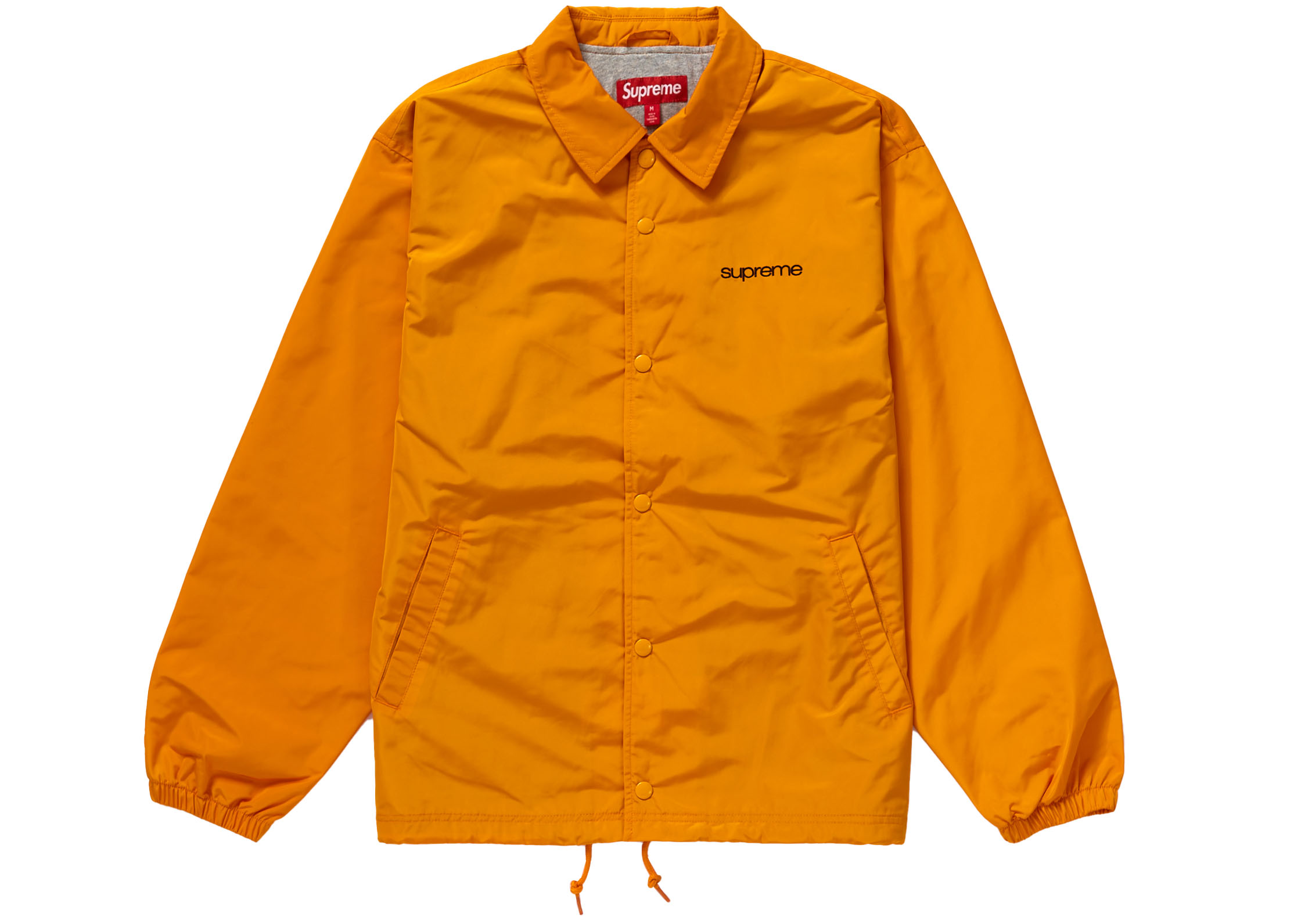 Supreme NYC Coaches Jacket Orange Men's - FW23 - GB