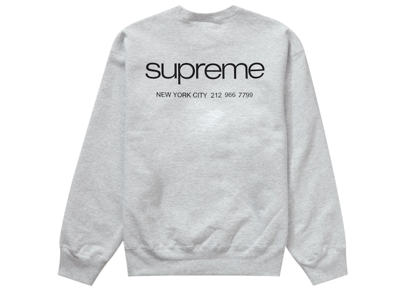 Supreme NYC Crewneck Black メンズ - FW23 - JP