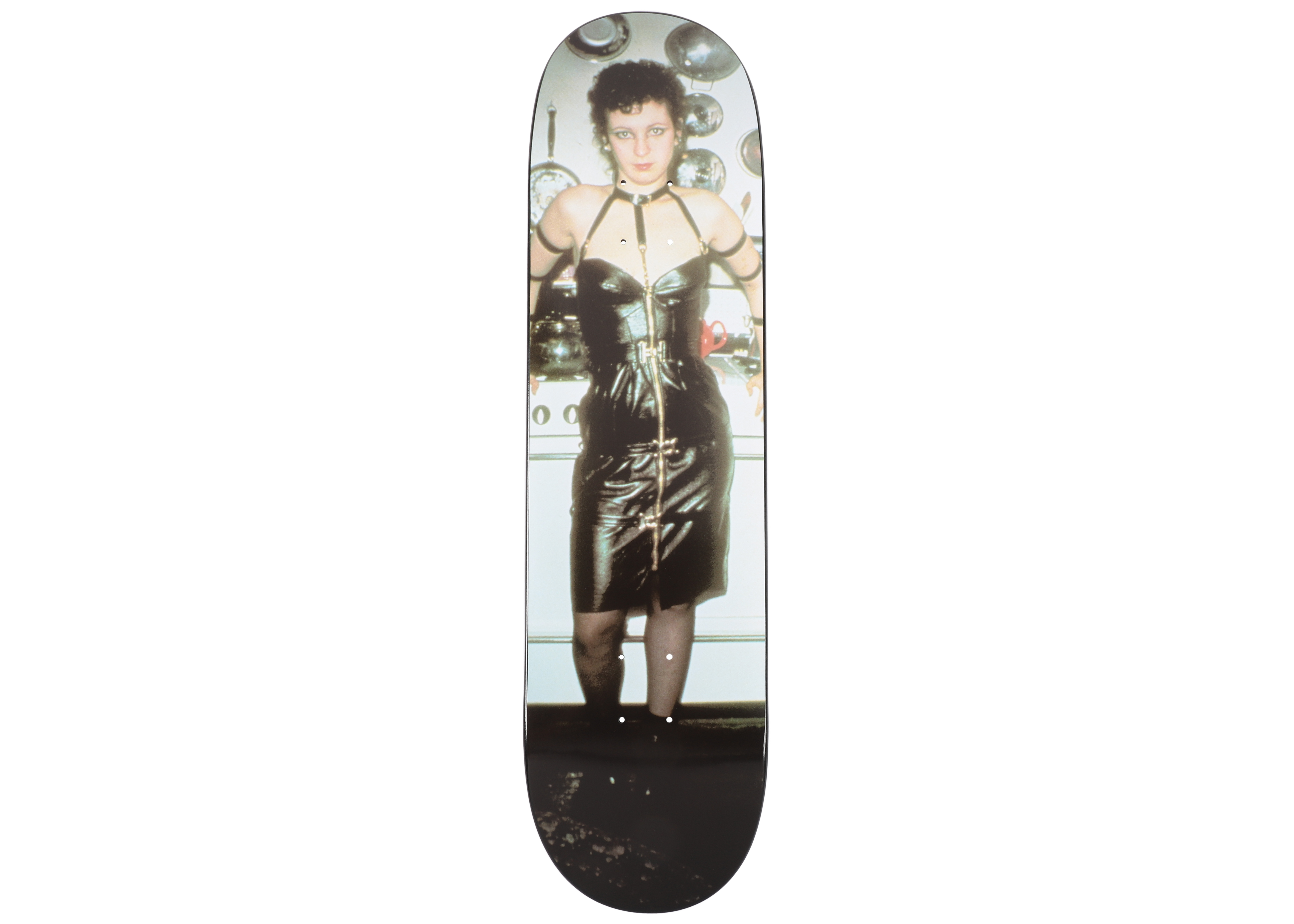 Supreme Nan Goldin Nan As A Dominatrix Skateboard Deck Multi
