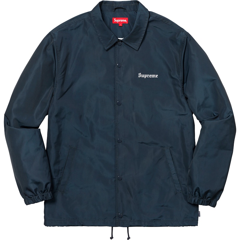 Supreme Nan Goldin Misty and Jimmy Paulette Coaches Jacket Black