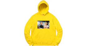 Supreme Nan Goldin Misty and Jimmy Paulette Hooded Sweatshirt Yellow