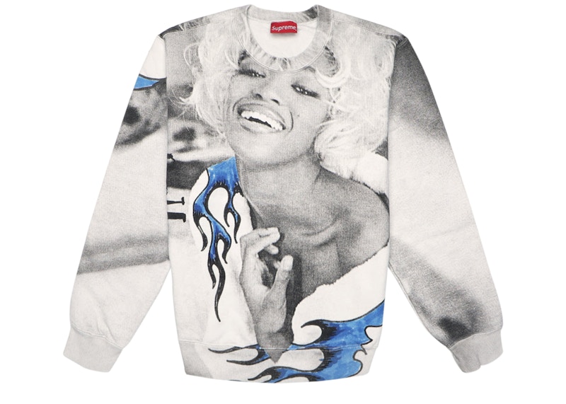 supreme Naomi Crewneck Black www.krzysztofbialy.com