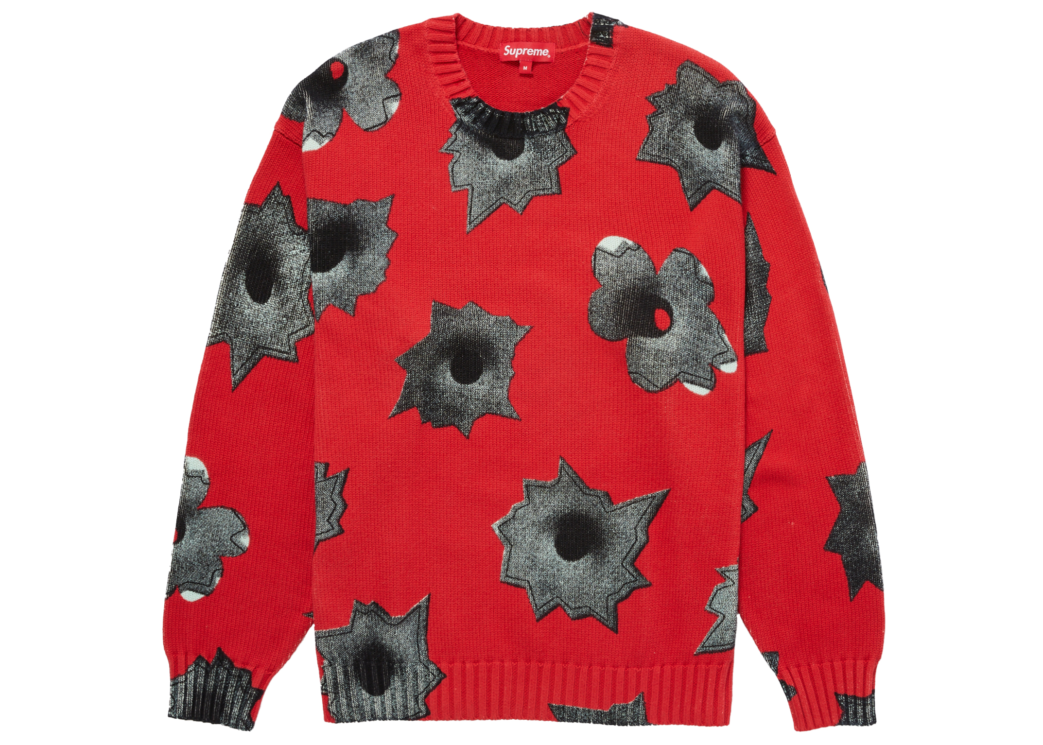 Supreme Nate Lowman Sweater Red