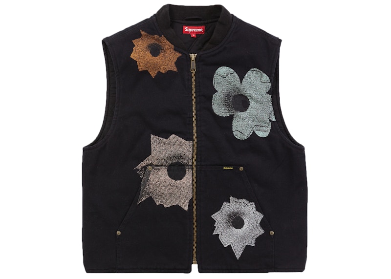 Supreme Nate Lowman Work Vest Black メンズ - SS22 - JP