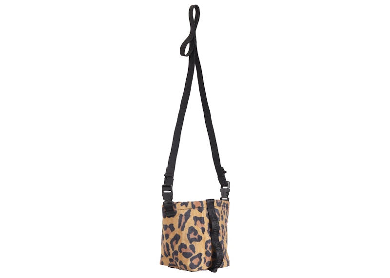 Supreme leopard neck discount pouch