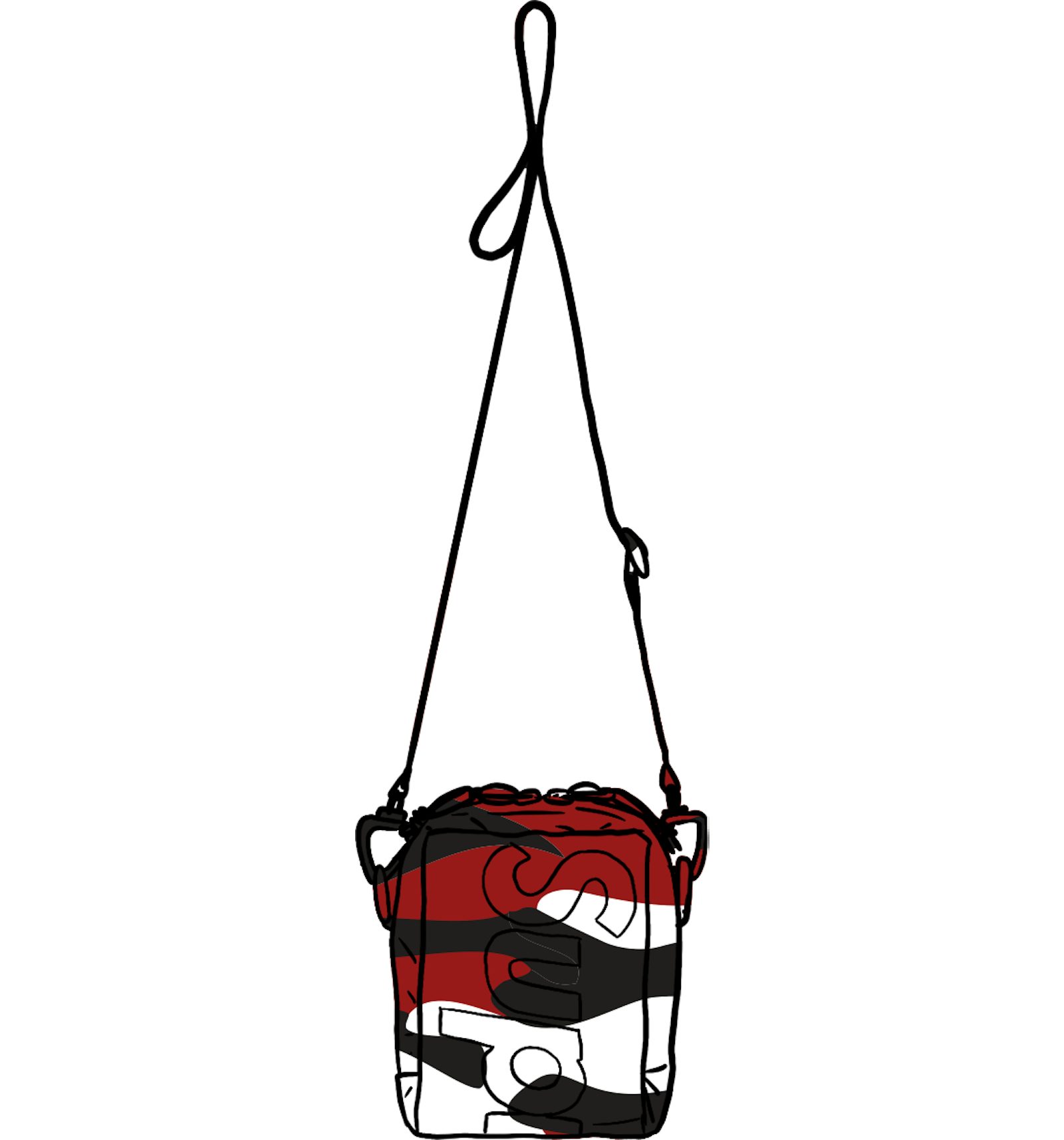 Supreme 2025 camo pouch