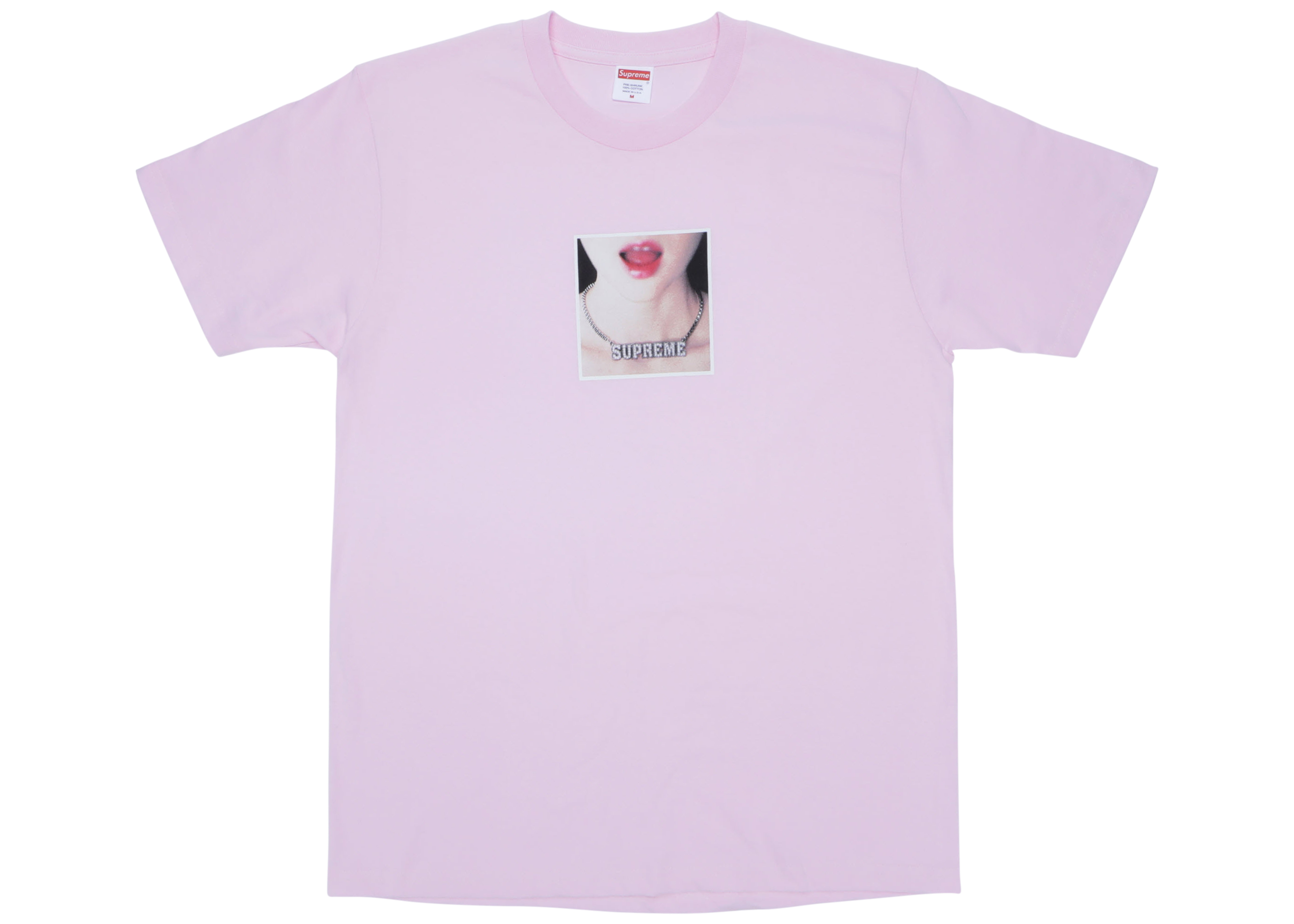 supreme shirt pink
