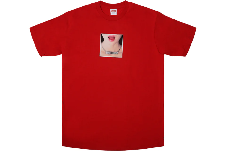 Supreme Necklace Tee Red