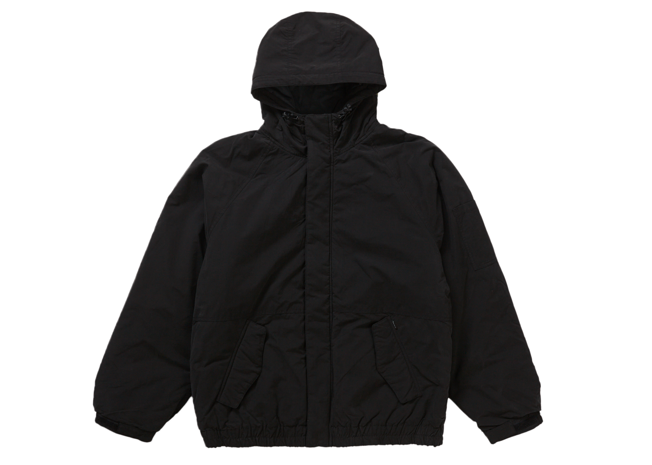 Supreme Needlepoint Hooded Jacket Black Men's - FW23 - GB