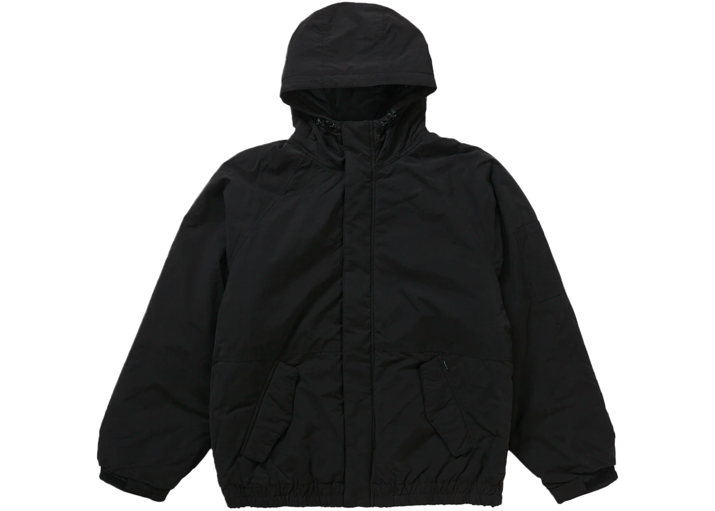 Supreme Needlepoint Hooded Jacket Black Men's - FW23 - US