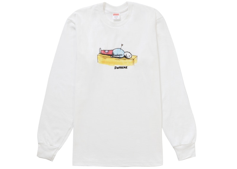 Supreme Neil Blender Arrow L/S Tee White