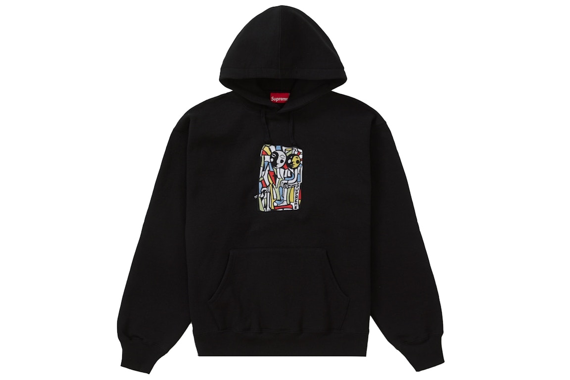Click to view more detailed imagery on our partner's website Pre-owned Supreme Neil Blender Mosaic Hooded Sweatshirt Black