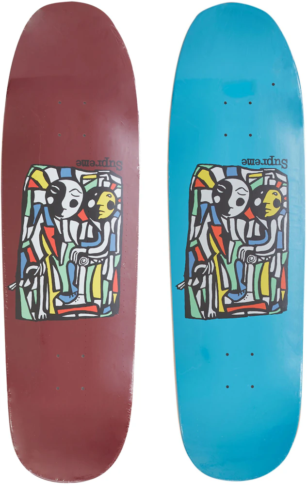 Supreme Model Skateboard Deck Multicolor