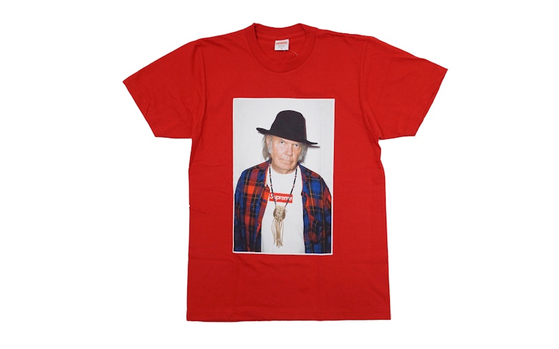 Supreme Neil Young Tee Red メンズ - SS15 - JP