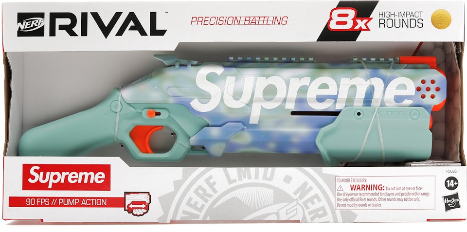 Supreme Nerf Rival Takedown Blaster Blue - SS21 - US