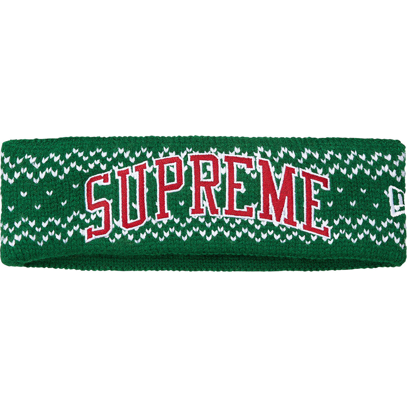 Supreme New Era Arc Logo Headband (FW17) Green