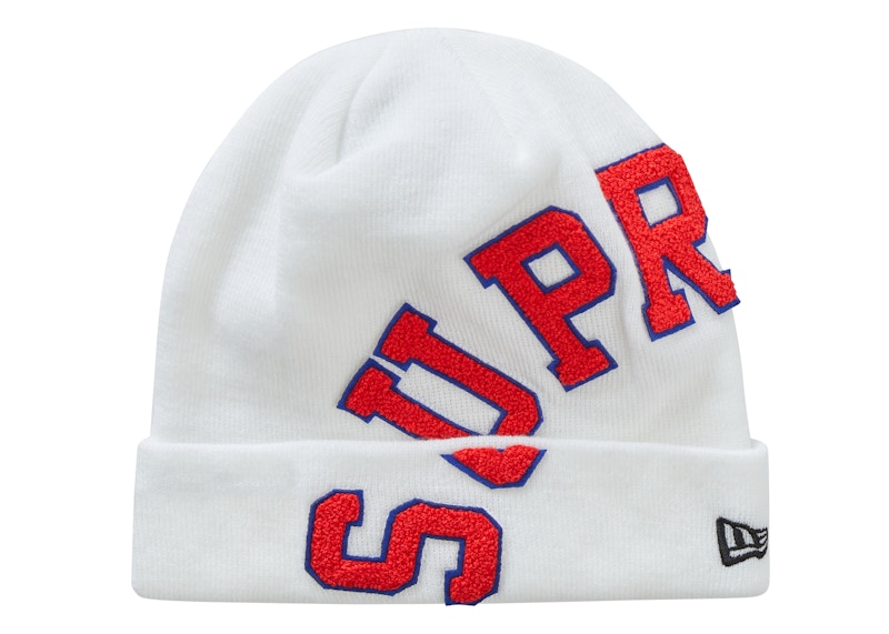 Supreme New Era Big Arc Beanie White - FW20 - US