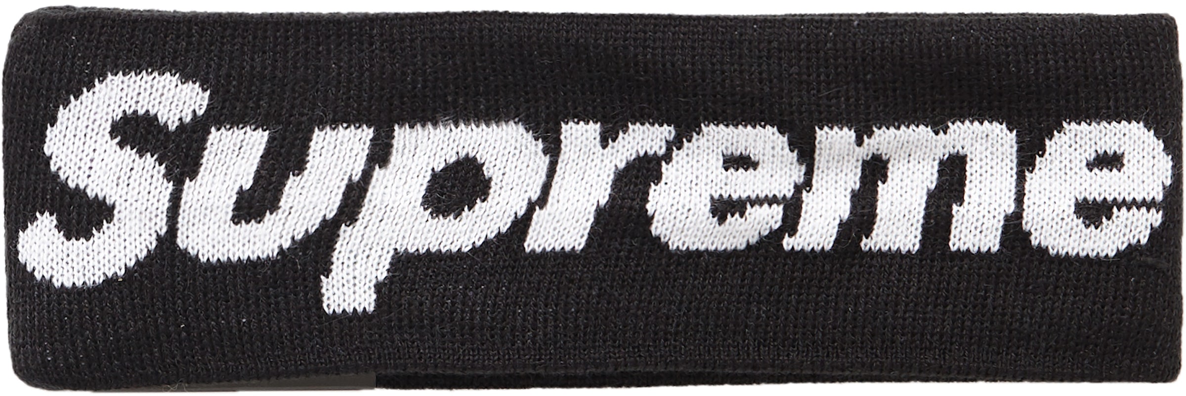 Supreme New Era Reflective Logo Headband (FW 16) Black - FW16 - US