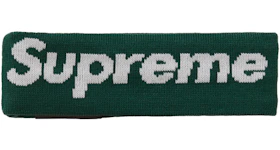 Supreme New Era Big Logo Headband (FW18) Dark Green