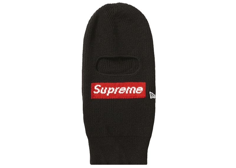 Supreme New Era Box Logo Balaclava Black - FW21 - GB