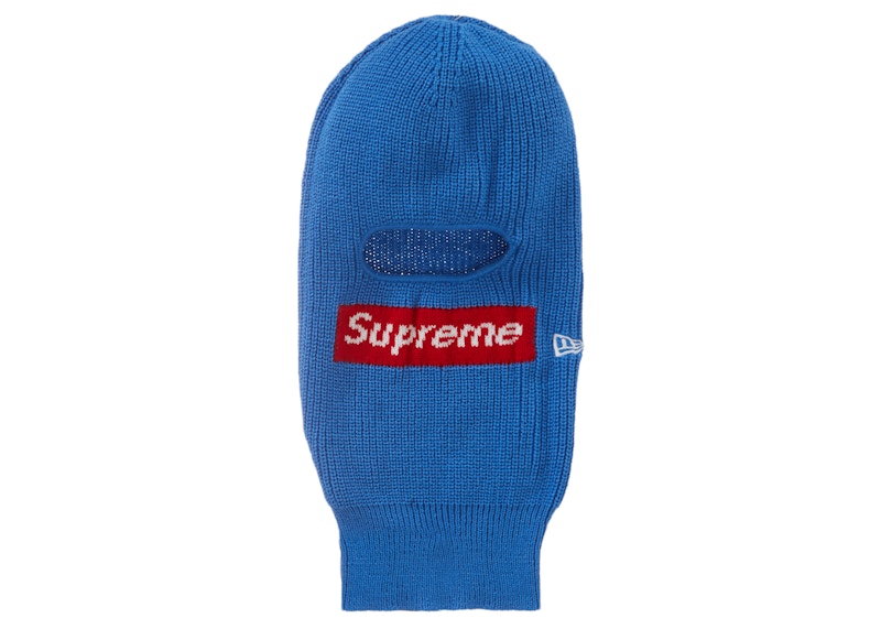 Supreme New Era Box Logo Balaclava (FW22) Blue