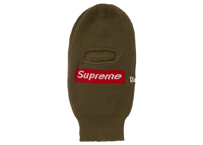 Supreme New Era Box Logo Balaclava (FW22) Olive