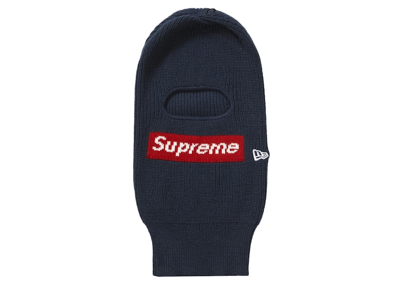 低価定番人気Supreme week17 newera navy ファー付き 帽子