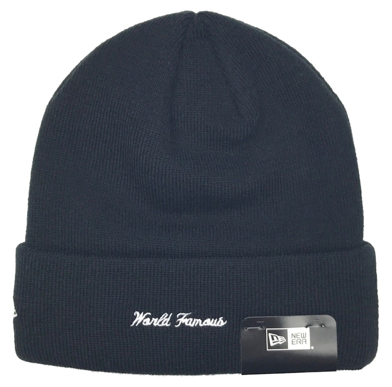 【定番人気定番】Supreme new era box logo beanie black 帽子