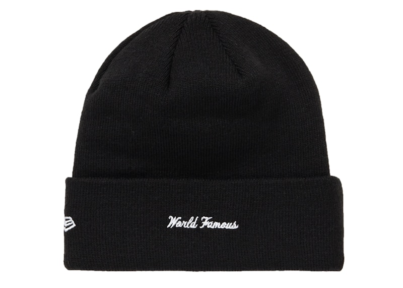 Supreme New Era Box Logo Beanie (FW18) Black - FW18 - JP