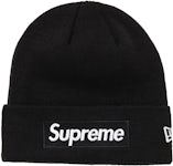 Supreme Red / White Beanie — Roots